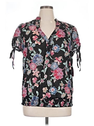 Pure Energy Short Sleeve Blouse (view 1)