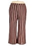 Pleione Stripes Red Casual Pants Size 2X - photo 1