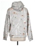 Unbranded 100% Polyester Silver Pullover Hoodie Size 11 - photo 2