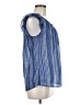 Edme & Esyllte 100% Polyester Blue Sleeveless Blouse Size 8 - photo 4