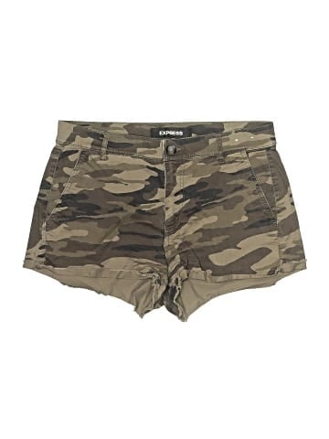 Express Khaki Shorts (view 1)