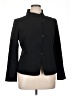 Talbots 100% Polyester Black Blazer Size 14 Petite - photo 1