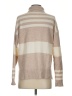 J. McLaughlin 100% Cashmere Stripes Tan Cashmere Pullover Sweater Size S - photo 2