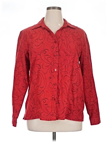 Sag Harbor Long Sleeve Blouse (view 1)