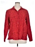Sag Harbor 100% Polyester Paisley Red Long Sleeve Blouse Size XL - photo 1