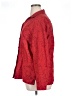 Sag Harbor 100% Polyester Paisley Red Long Sleeve Blouse Size XL - photo 5