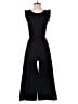 Caution to the Wind Solid Black Jumpsuit Size S - photo 2