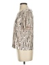Sanctuary Metallic Silver Short Sleeve Top Size S - photo 5