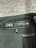 Zara Solid Black Dress Pants Size XS - photo 7
