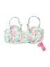 Xhilaration Floral Teal Swimsuit Top Size 18W - photo 1