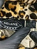 Selene Sport 100% Polyester Animal Print Gold Jacket Size M - photo 3
