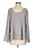 Aryeh 100% Polyester Gray 3/4 Sleeve Blouse Size S - photo 1