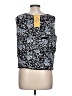 Coldwater Creek 100% Rayon Blue Sleeveless Blouse Size L - photo 2