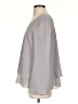 Aryeh 100% Polyester Gray 3/4 Sleeve Blouse Size S - photo 5