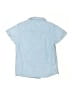 Quiksilver 100% Cotton Stripes Blue Short Sleeve Button-Down Shirt Size 6 - photo 2