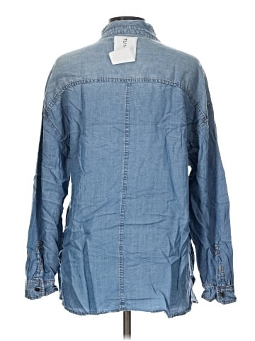 American Eagle Outfitters Long Sleeve Button-Down Shirt (view 2)