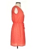 Bebop 100% Polyester Polka Dots Orange Casual Dress Size XS - photo 4