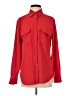 Equipment 100% Polyester Red Long Sleeve Button-Down Shirt Size S - photo 1