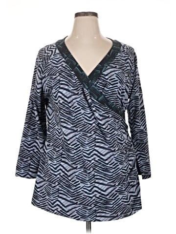 Soft Surroundings 3/4 Sleeve Blouse (view 1)