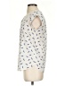 Daniel Rainn 100% Polyester Ivory Short Sleeve Blouse Size XS - photo 5