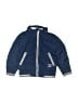 H&M 100% Polyester Solid Blue Jacket Size 18-2y - photo 1