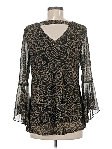 Sara Michelle 3/4 Sleeve Blouse (view 2)