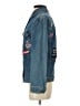 Divided by H&M Graphic Blue Denim Jacket Size 2 - photo 5