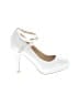 Assorted Brands Silver Heels Size 7 1/2 - photo 1
