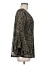 Sara Michelle Black 3/4 Sleeve Blouse Size M - photo 4