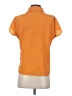 Westside 100% Polyester Orange Short Sleeve Blouse Size S - photo 2