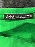 Zara Solid Green Cocktail Dress Size S - photo 4
