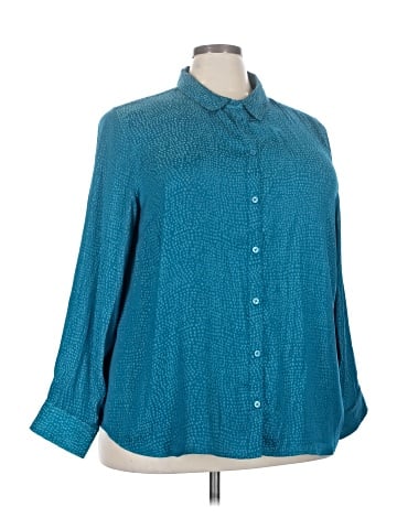On 34th Long Sleeve Blouse (view 1)