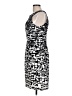Connected Apparel Graphic Black Cocktail Dress Size 10 - photo 5
