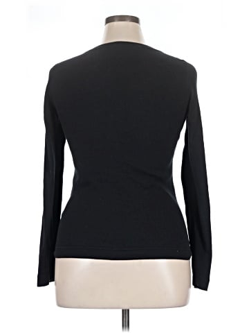 Three Dots Long Sleeve Top (view 2)