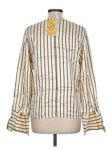 Valerie Stevens 3/4 Sleeve Silk Top (view 2)