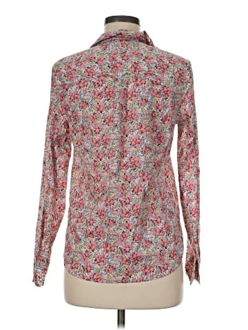 Liberty Art Fabrics for J.Crew Long Sleeve Blouse (view 2)