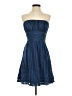 BCBGMAXAZRIA Blue Cocktail Dress Size 4 - photo 1