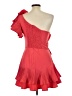 Shein 100% Polyester Red Cocktail Dress Size 12 - photo 2
