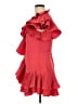 Shein 100% Polyester Red Cocktail Dress Size 12 - photo 5