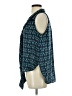 Halogen 100% Polyester Teal Sleeveless Blouse Size S - photo 5
