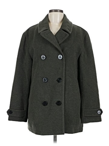 Lands' End Wool Coat (view 1)