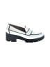 Assorted Brands 100% Leather White Flats Size 10 - photo 1