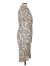 River Island Animal Print Tan Cocktail Dress Size 14 - photo 4
