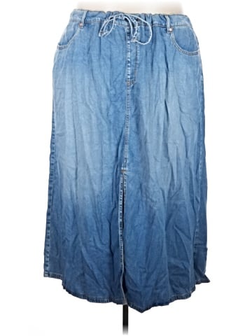 Lane Bryant Denim Skirt (view 1)
