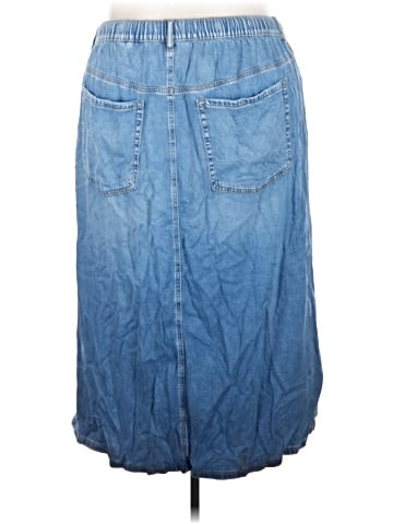 Lane Bryant Denim Skirt (view 2)