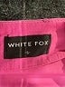 White Fox Solid Pink Casual Skirt Size S - photo 4