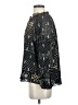 Crosby & Spring 100% Polyester Black 3/4 Sleeve Blouse Size XS - photo 5
