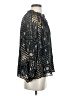 Crosby & Spring 100% Polyester Black 3/4 Sleeve Blouse Size XS - photo 4