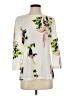 French Connection 100% Polyester Ivory 3/4 Sleeve Blouse Size 2 - photo 1