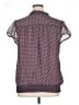 Apt. 9 100% Polyester Burgundy Short Sleeve Blouse Size XL - photo 2